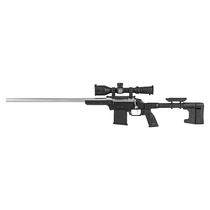 MDT LSS Gen3 Ruger American SA LH Worker BLK Chassis System 115056-BLK