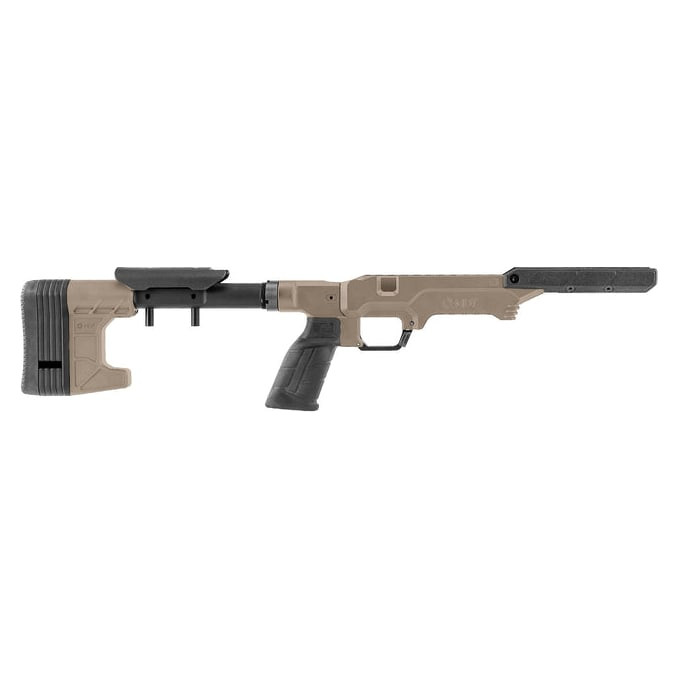 MDT LSS Gen3 Ruger American AR RH Worker FDE Chassis System 115065-FDE