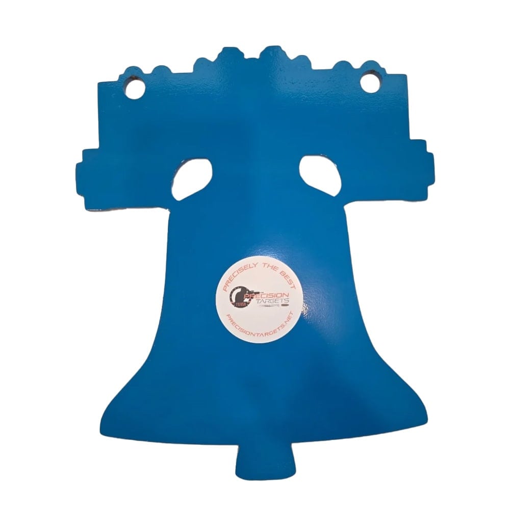 Precision Targets AR500 Medium Liberty Bell Gong 10x12" 1/4" Thick Steel Target 10X12X1-4MLB-AR500
