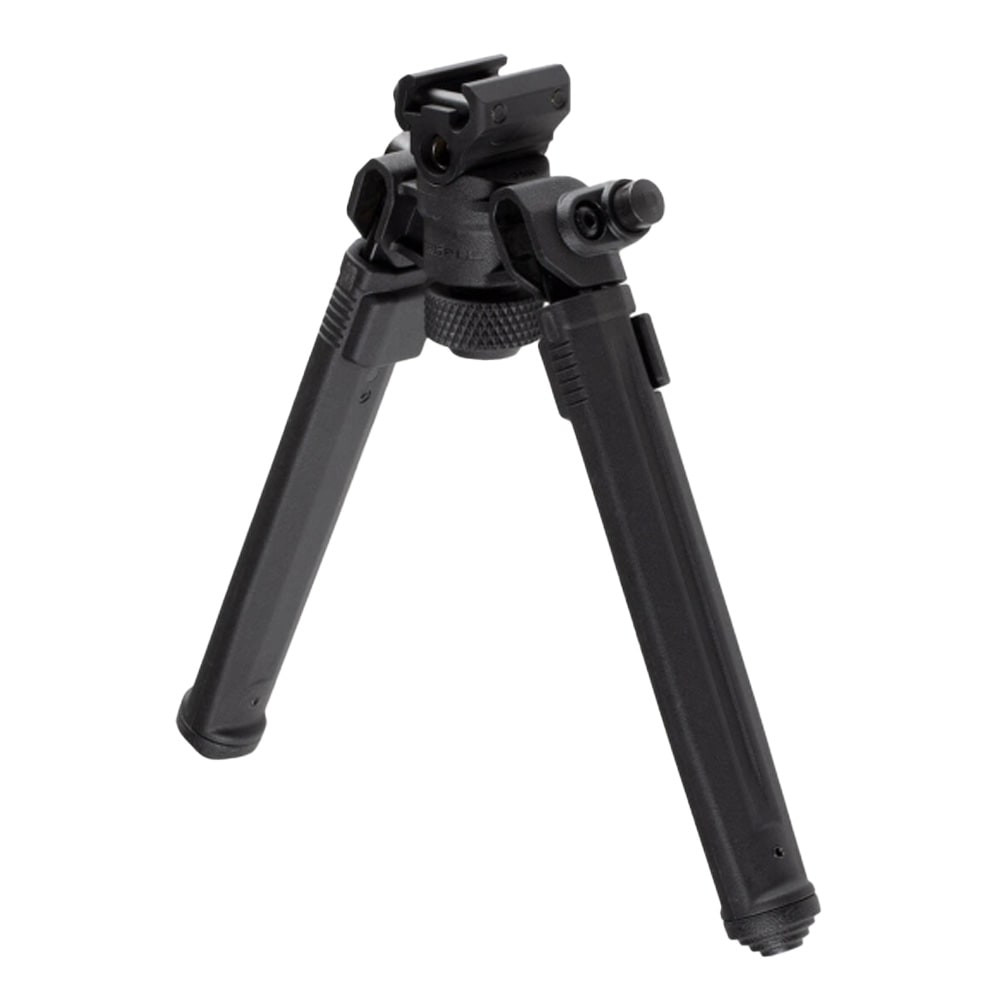 Magpul 6.80-10.30" 1913 Picatinny Rail Black Steel/Aluminum Bipod w/Rubber Feet MAG941-BLK