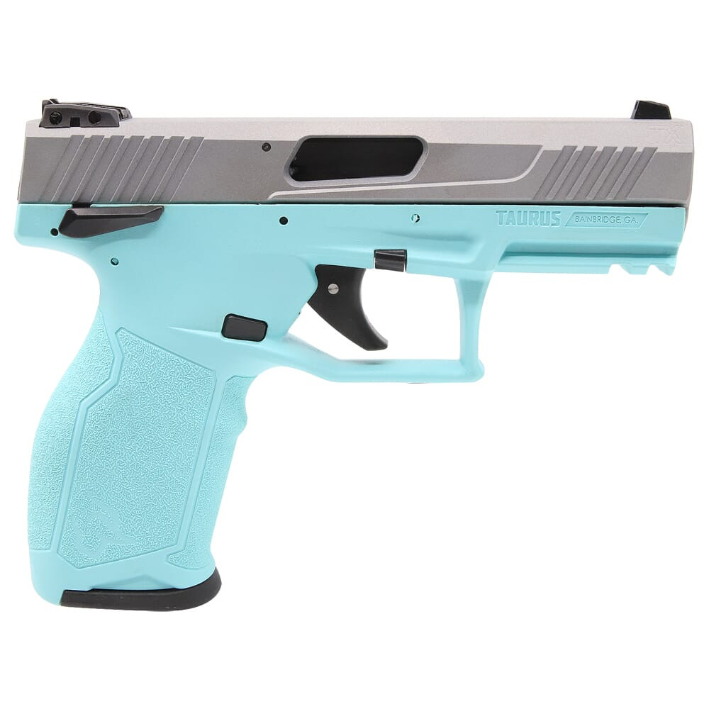 Taurus TaurusTX .22 22LR 4" Cyan/Satin Pistol w/(2)10rd Mags 1-TX2214NC-10