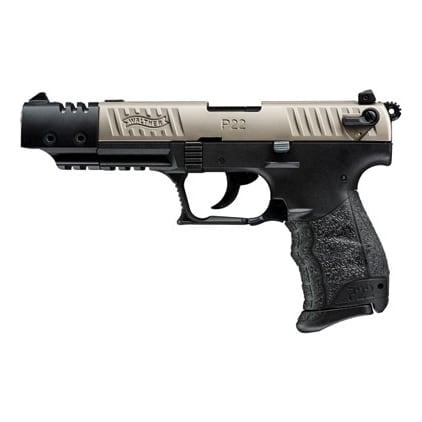 Walther P22 .22LR Nickel Target Pistol 5120326