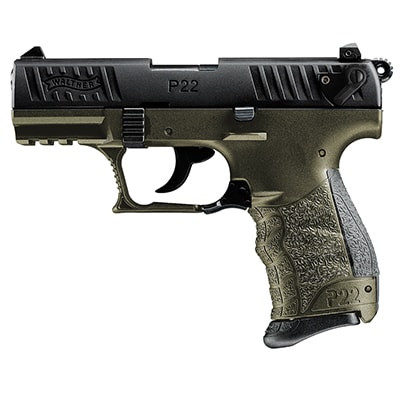 Walther P22QD .22 L.R. Military 10 round