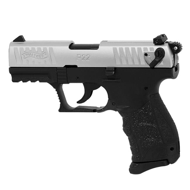 Walther P22QD .22 L.R. Nickel 10 round