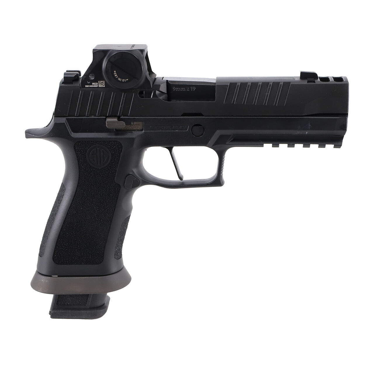 Sig Sauer P320 Compensated 9mm 3.9" Bbl Striker Sig-Loc Pro Mod X Full Grip Black Pistol w/(3) 21rd Mags 320XF-9-MOD-RXSL