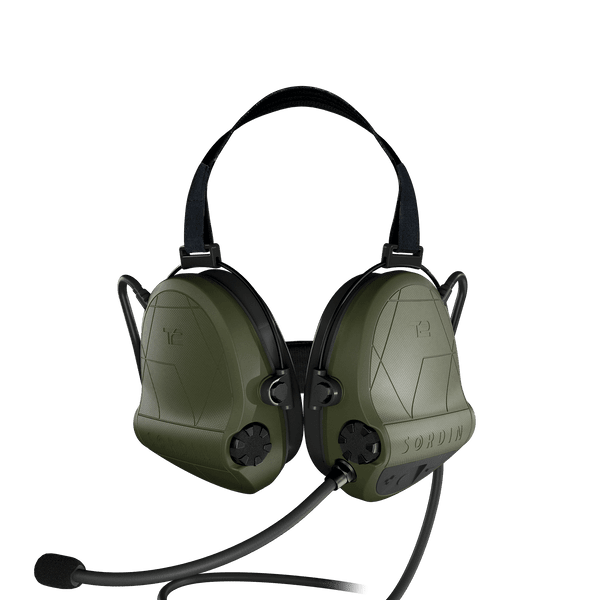Sordin T2 CC Memory Foam Neckband Green Hearing Protector 304006-20P