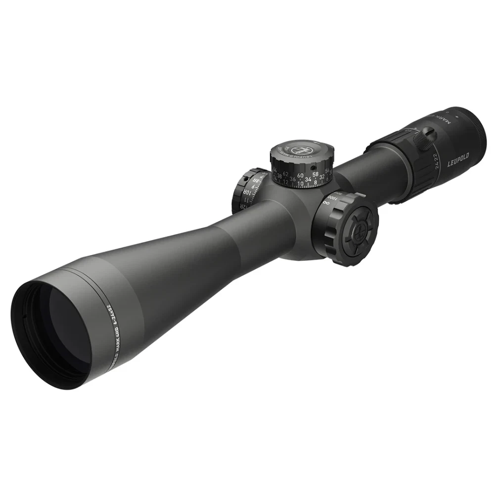 Leupold Mark 4HD 34mm 6-24x52mm Illuminated M1C3 Side Focus FFP PR2-MOA Riflescope 188483