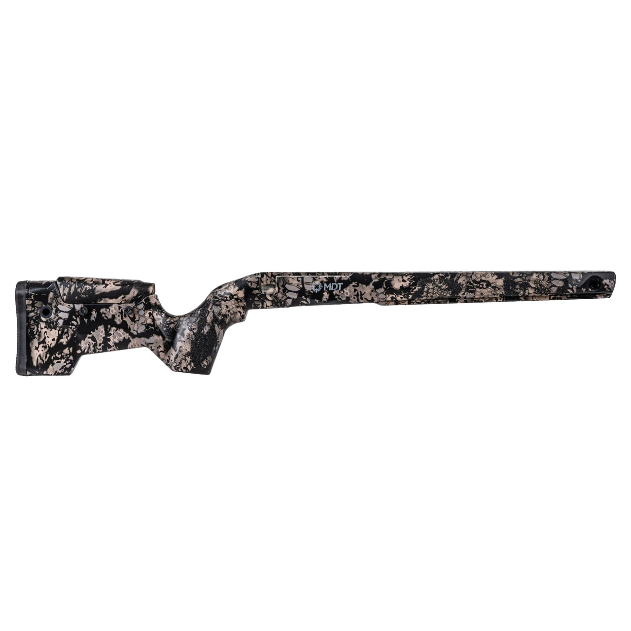 MDT CRBN Tikka T3X Short Action RH Fixed ARCA Kryptek Obskura Nox Chassis System 114849-KOR