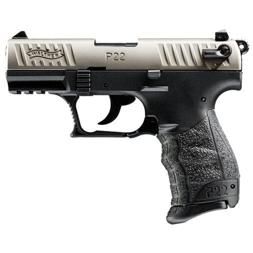 Walther P22 .22LR CA Nickel Pistol 5120336