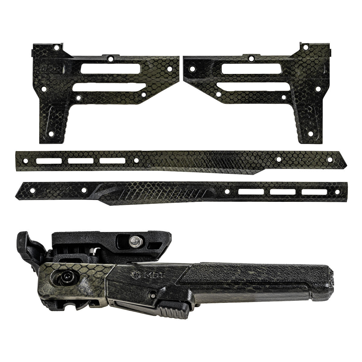 MDT Rattle Can ODG (RCO) Oryx Bipod w/Sling Swivel Stud & Oryx Side Panels Kit 118246-RCO