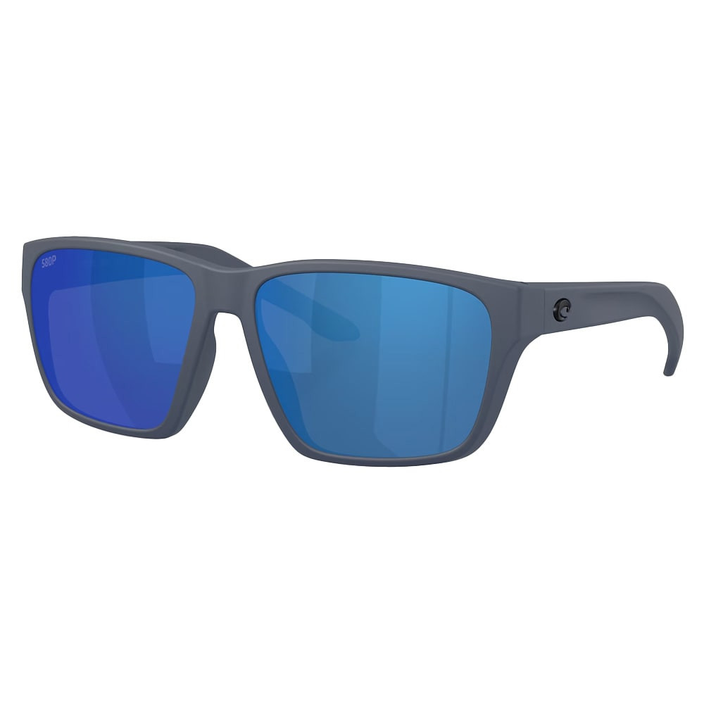 Costa Del Mar Next Gen Rizzler Men's Netplus Midnight Blue Frame Blue Mirror 580P Polarized Lens Sunglasses 06S9141-91410655