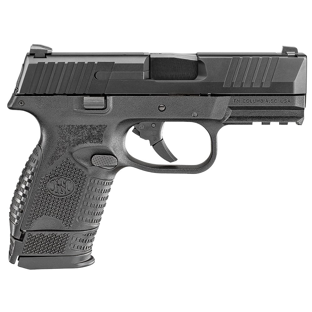FN 509 Compact 9mm Blk/Blk Pistol w/(1) 12rd and (1) 15rd Mags 66-100815