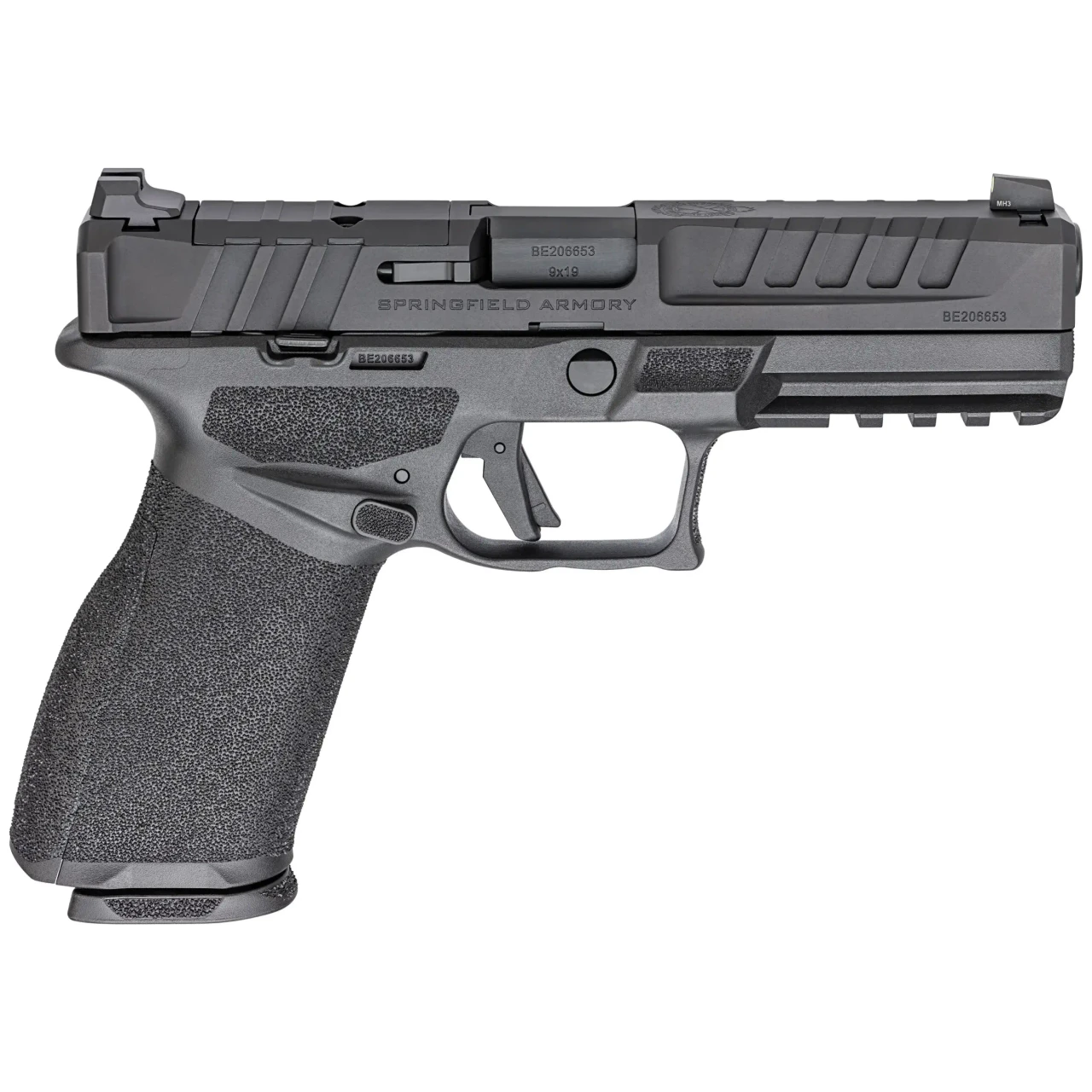 Springfield Armory Echelon 4.5F Full Size 9mm 4.5" Bbl Black Handgun w/ U- Dot Tritium Sights, 1x17rd & 1x20rd Mags EC9459B-U