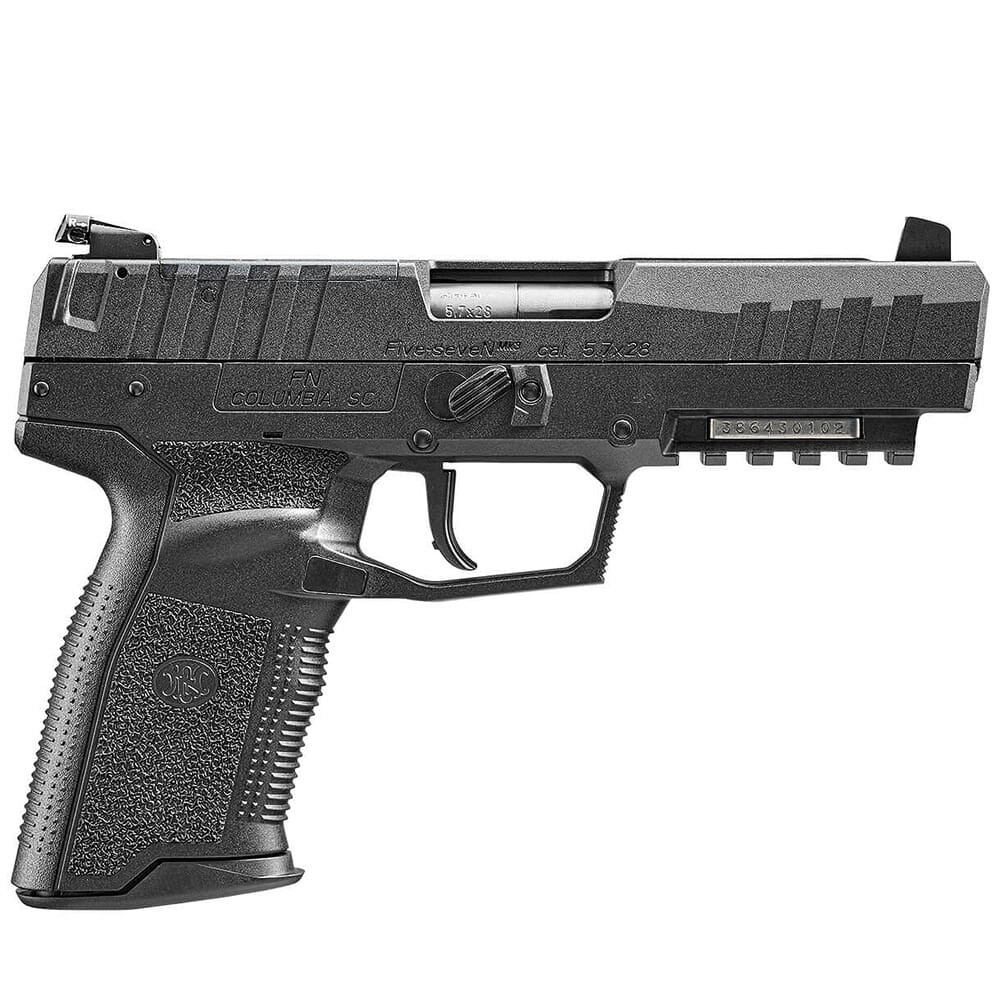 FN America Five-seveN MRD 5.7x28mm 4.8" Bbl Optics-Ready Blk/Blk Pistol w/(2) 20rd Mags & Adjustable Iron Sights 66-101274
