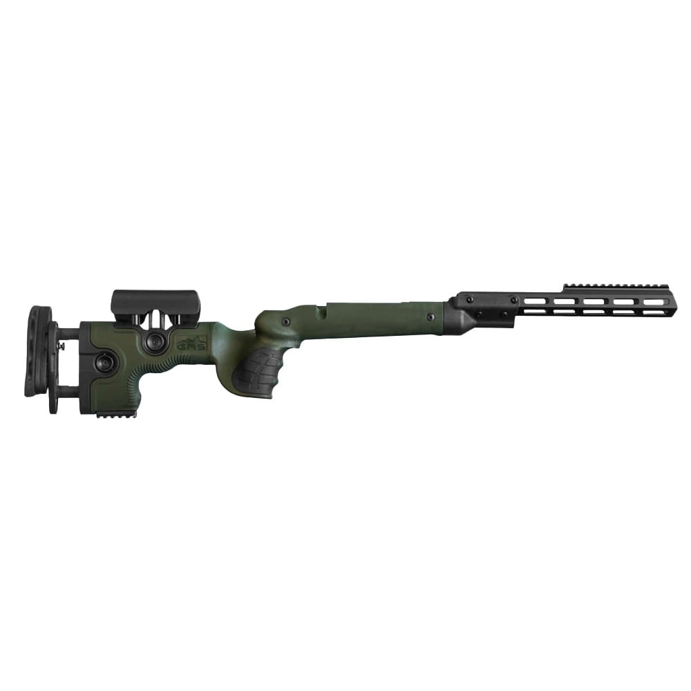 GRS Riflestocks Warg Bergara B14 LA HMR M5 Green Rifle Stock 106679