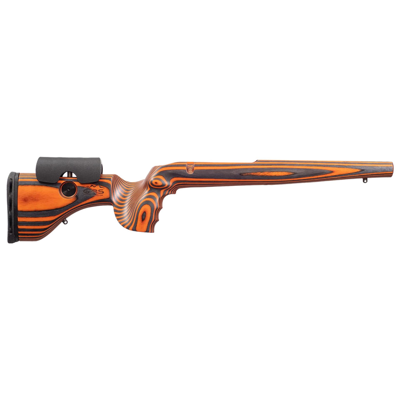 GRS Riflestocks Hunter Light Bergara B14 LA HMR M5 Orange/Black Rifle Stock 106709