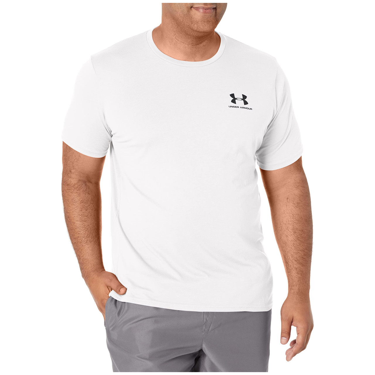 Under Armour Men's Graphic SportStyle Shortsleeve White/Black Shirt 1326799-10000