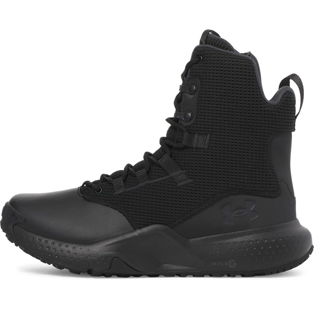 Under Armour Men's Micro G Stellar Zip Military/Tactical Boots Black/Anthracite 3028313-00100