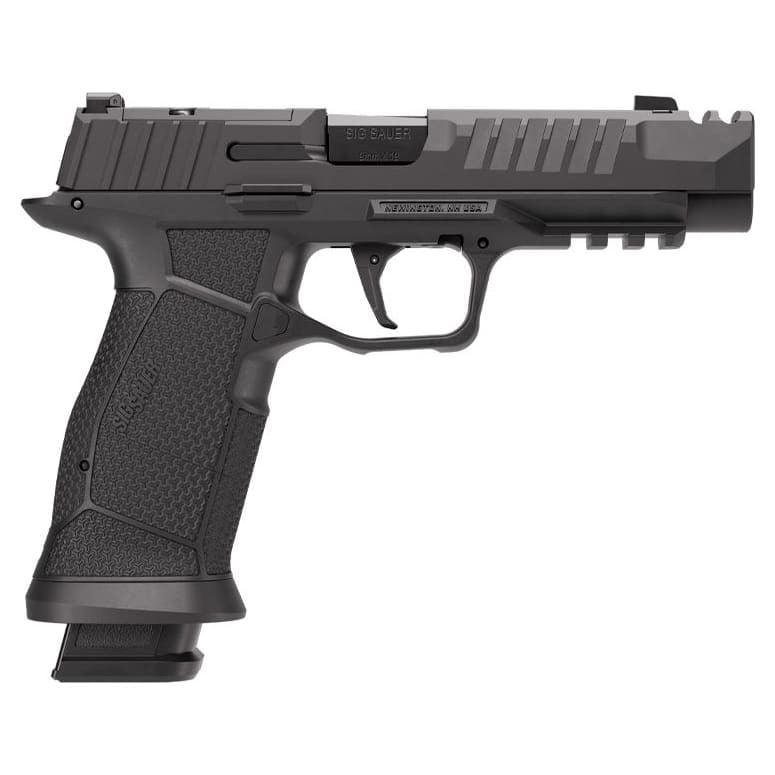 Sig Sauer P385 Full Size 9mm 4"Bull Bbl Black handgun w/ Integrated Comp, SIG-LOC Slide, Recoil-Dampening System, 3x10rd Magazines 385F-9-COMP-10