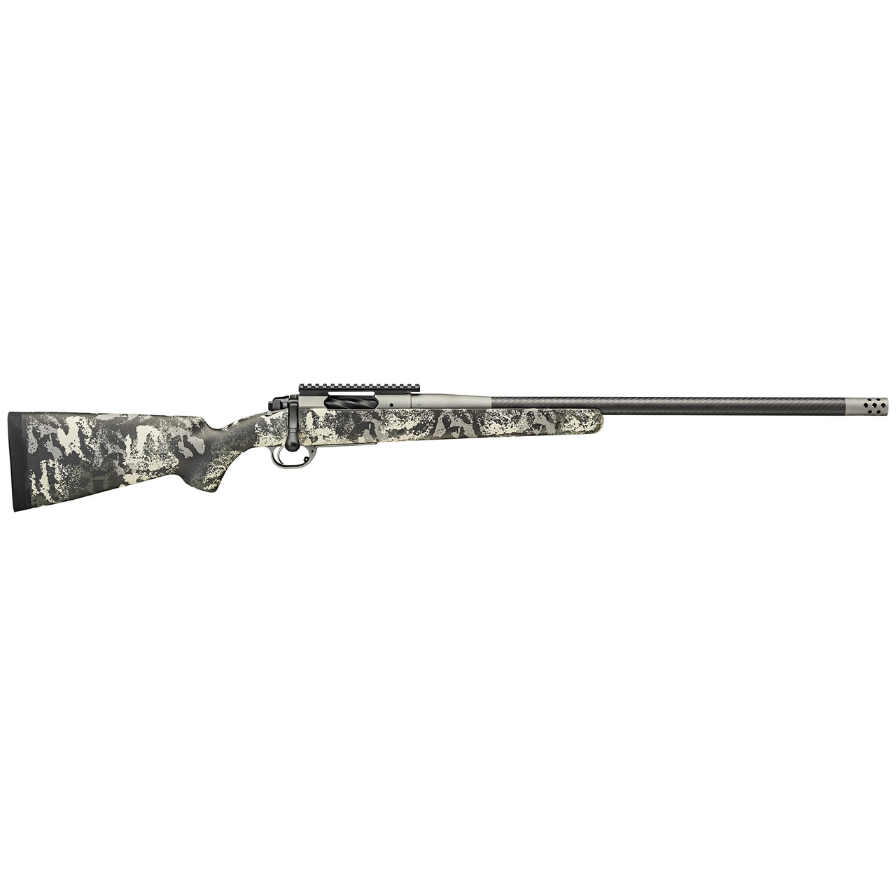 Springfield Armory Model 2020 Boundary .300 PRC 24" CF Bbl Camo Rifle w/Carbon Fiber Stock, Pic Rail, Radial Brake, 3rd Internal Mag BAB924300PRCCFY