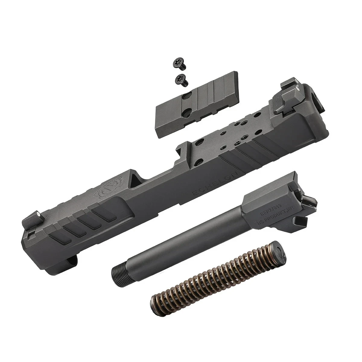Springfield Armory Echelon 4.0C 9mm 4" Black Slide Assembly w/Threaded Barrel & Recoil Assembly EC4409TB