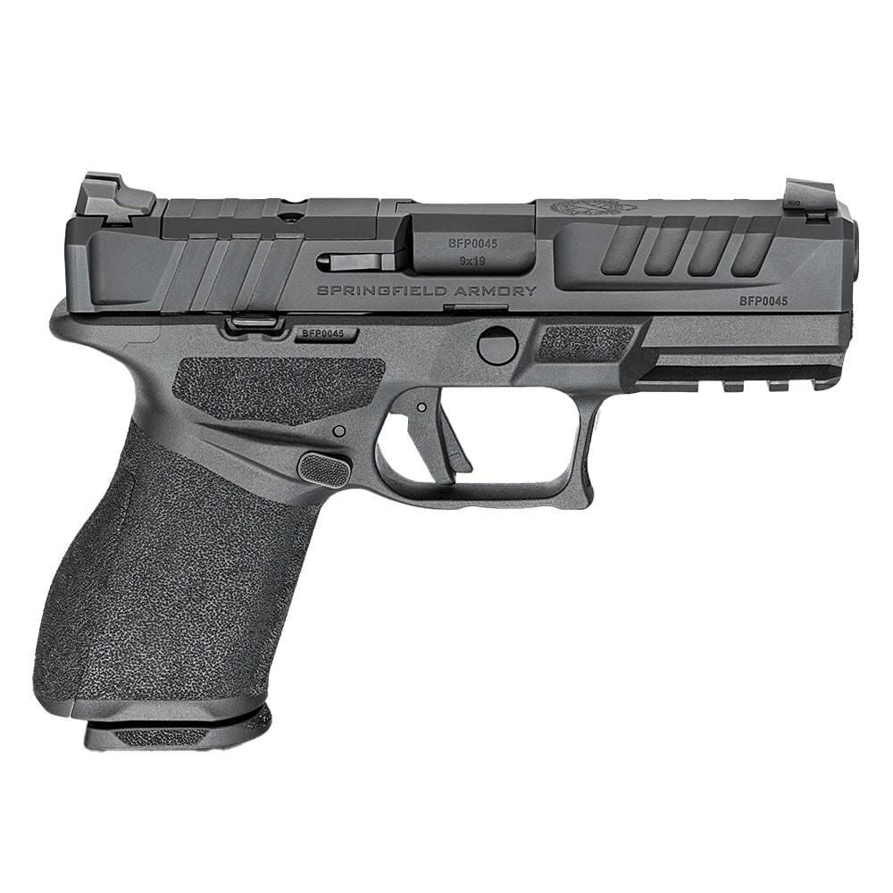 Springfield Armory Echelon 4.0C Compact 9mm 4" Bbl Black Handgun w/ U- Dot Tritium Sights, 2x10rd Mags EC9409BLC-U