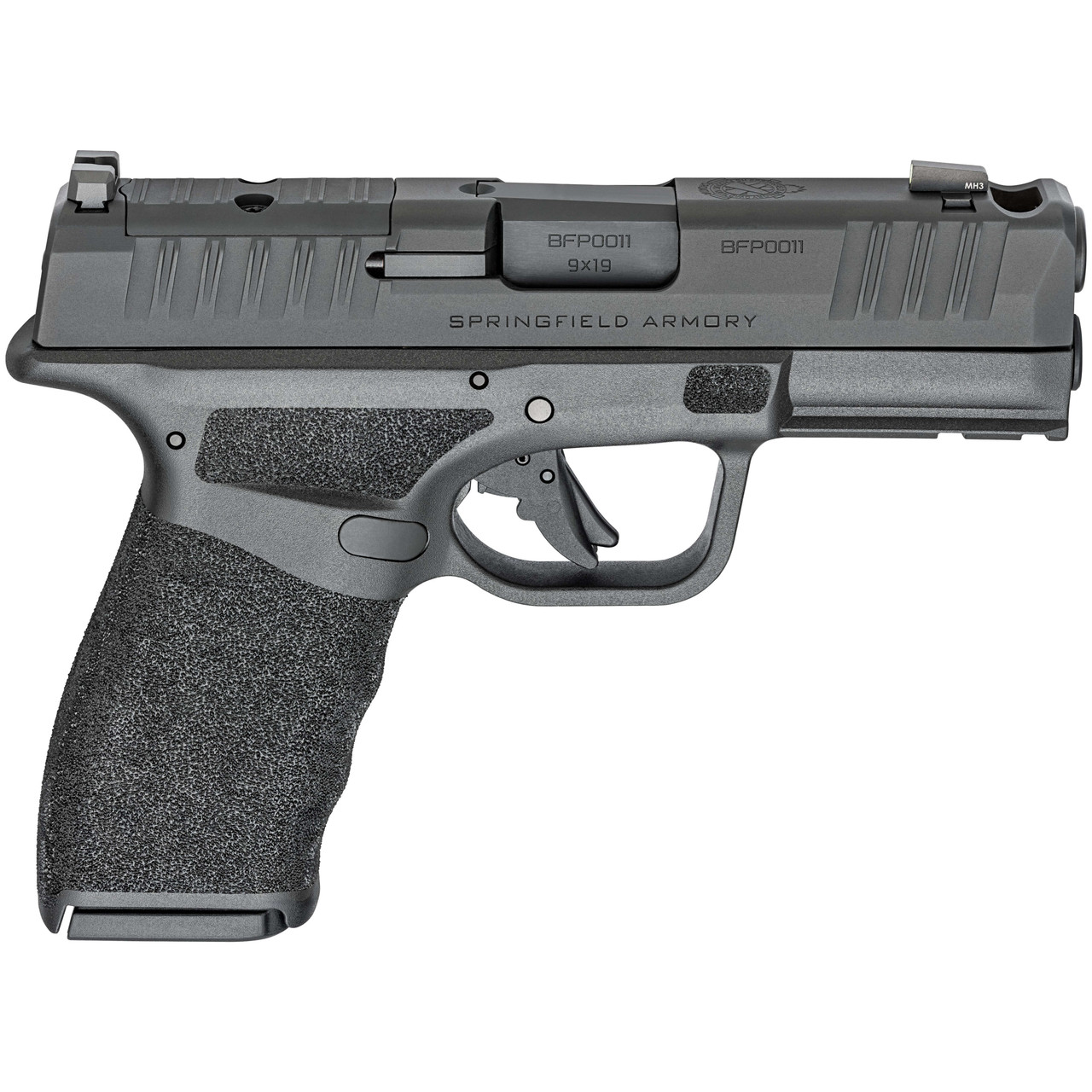 Springfield Armory Hellcat Pro Comp 9mm 3.8" Bbl Black Optic Ready Handgun w/ Tritium Sights. 2x15rd Mags HCP9379BOSP-15-COMP