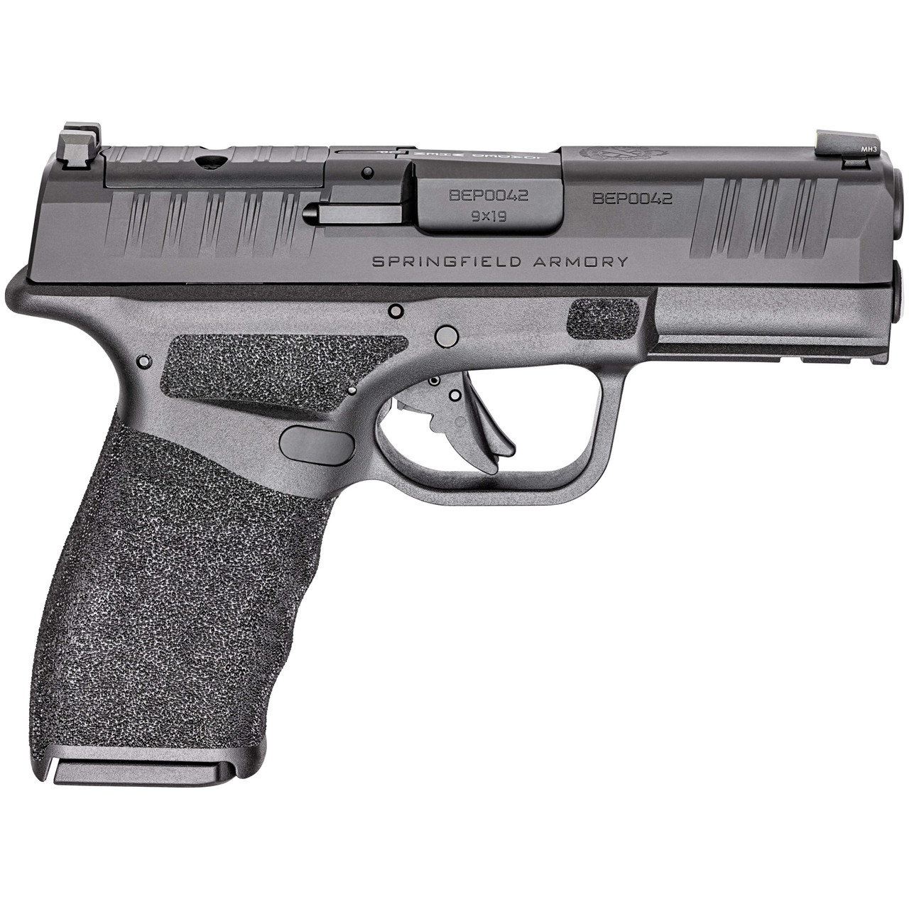 Springfield Armory Hellcat Pro 9mm 3.8"Bbl Black Optic Ready CA Compliant Handgun w/U-Dot Trit Sights, Integrated Comp,2x10rd Mags HCP9379BOSPCA-COMP