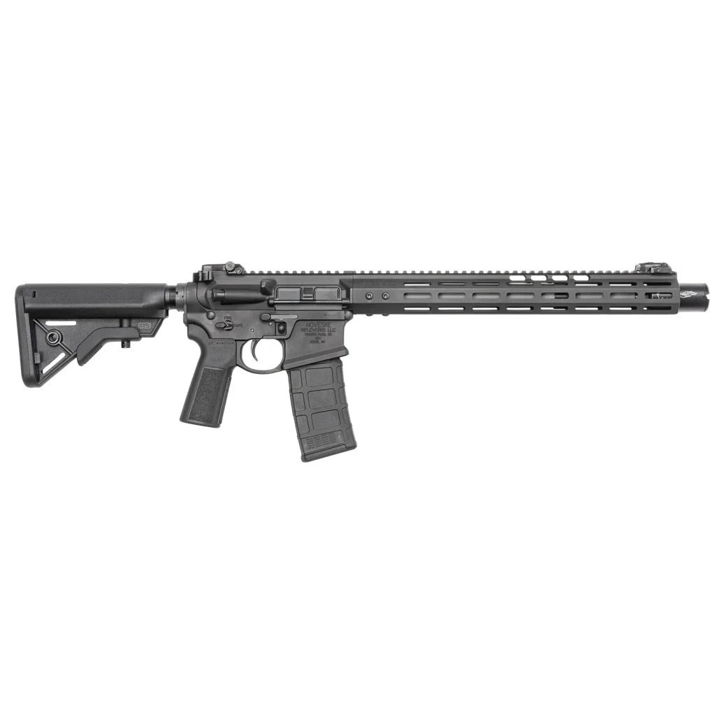 Noveske N4 Infidel Lo-Pro 5.56mm 1/2x28 1:7 SS 13.7" Bbl Pinned KX3 NSR-15 M-LOK Love Handle NSS Trigger Bravo Stock Type 23 Grip Black Rifle 2000711