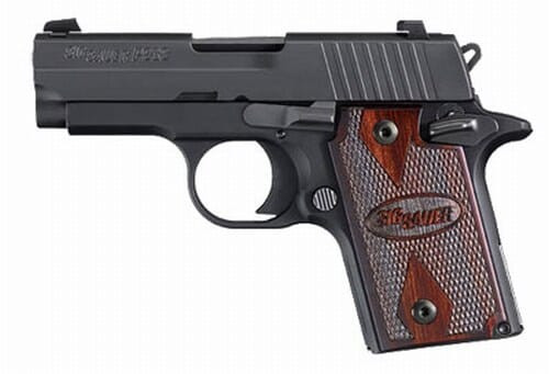 Sig Sauer P938 Rosewood 9mm Pistol 938-9-RG-AMBI