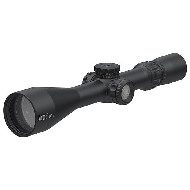 March F Tactical 3-24x52mm FMA-1 Reticle 1/4MOA Illuminated FFP Riflescope D24V52FIMA-FMA-1-800026