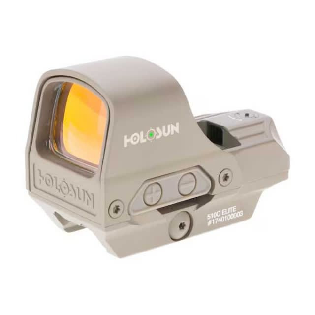 Shop Holosun HS510C-GR Green Dot Multi-Reticle Circle FDE Reflex