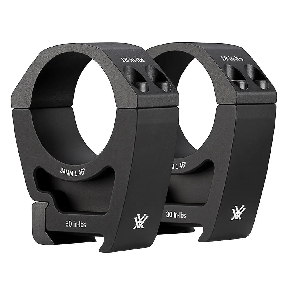 Vortex Pro 34mm High (1.45") Scope Rings PR34-H