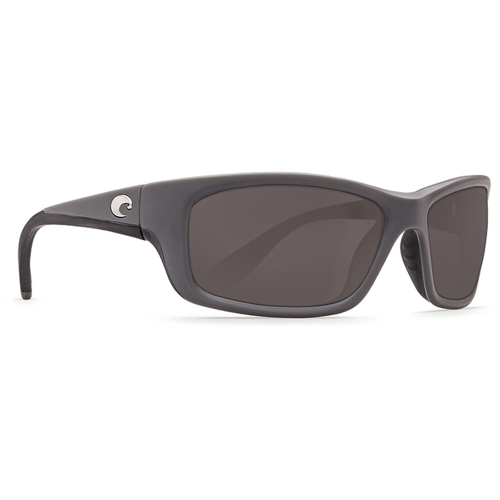 Costa Jose Matte Gray Frame Sunglasses w/ Gray 580P Lenses JO-98-OGP