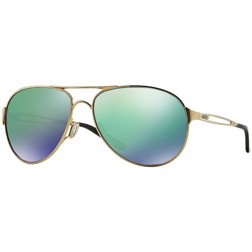 Oakley Caveat Polished Gold w/Jade Iridium Lenses OO4054-15