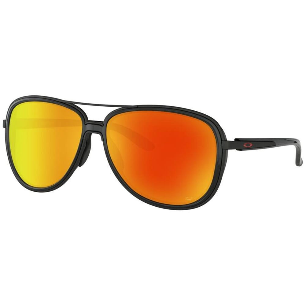 Oakley Split Time Matte Black w/PRIZM Ruby Lenses OO4129-0458