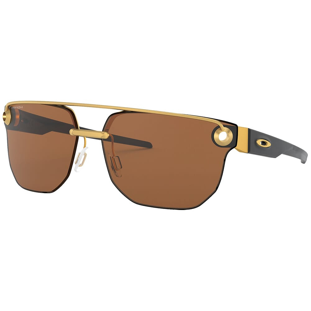 Oakley Chrystl Satin Gold w/PRIZM Tungsten Lenses OO4136-1067