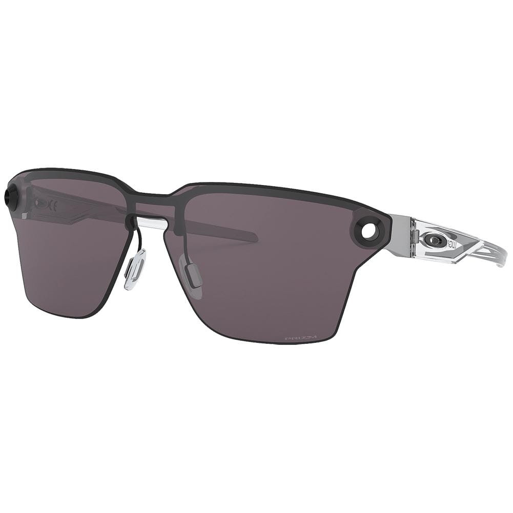 Oakley - オークリー ラグプレート サングラス リムレス OO4139 サファイア 128 Oakley Lugplate Satin Chrome w/PRIZM Sapphire Lenses OO4139-0339