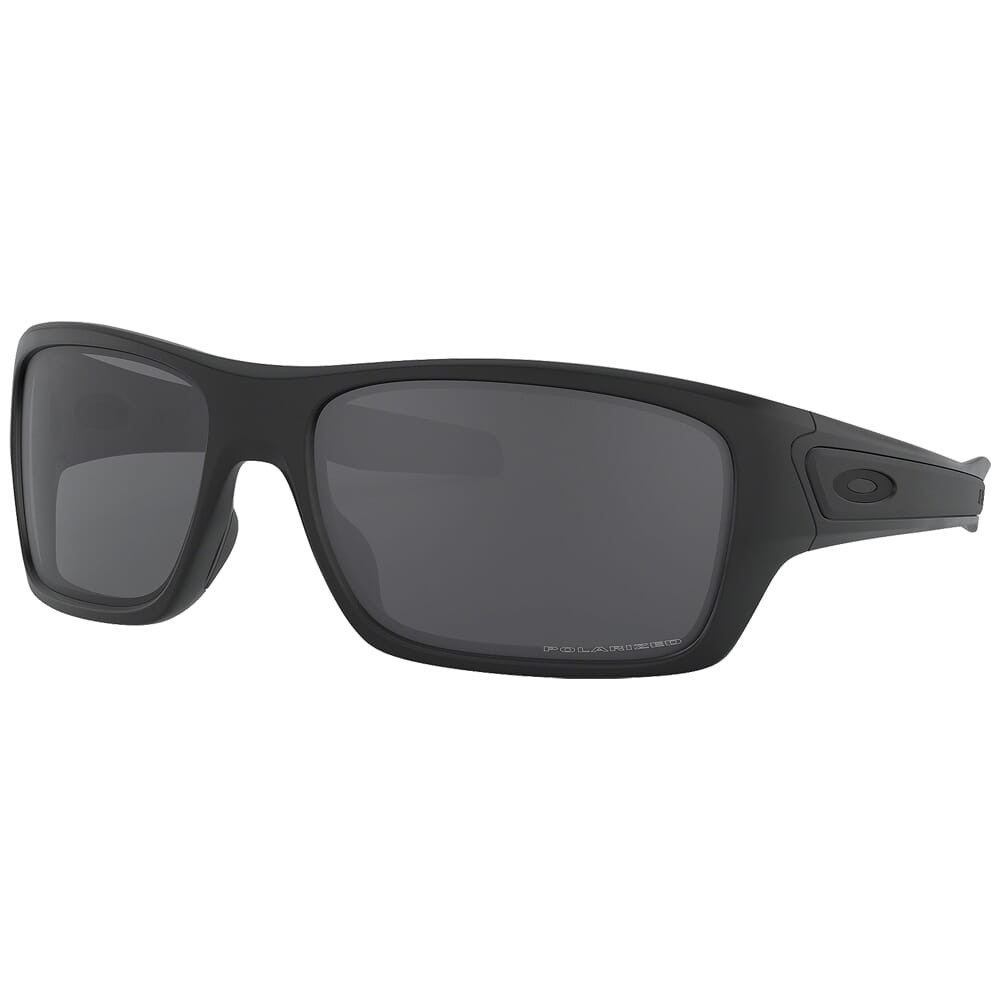 Oakley Turbine Matte Black w/Grey Polarized Lenses OO9263-07