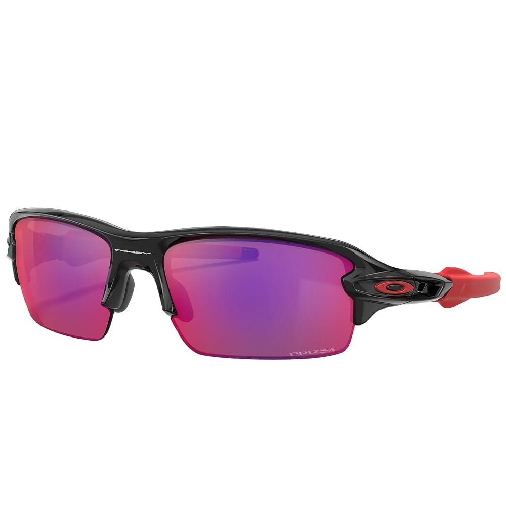 Oakley Flak XS Polished Black w/PRIZM Road Lenses OJ9005-1359