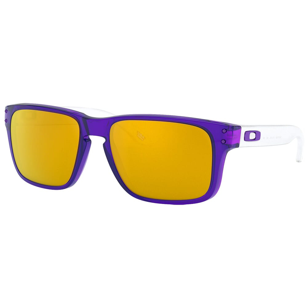 Oakley Holbrook XS Translucent Purple w/24K Iridium Lenses OJ9007-0653