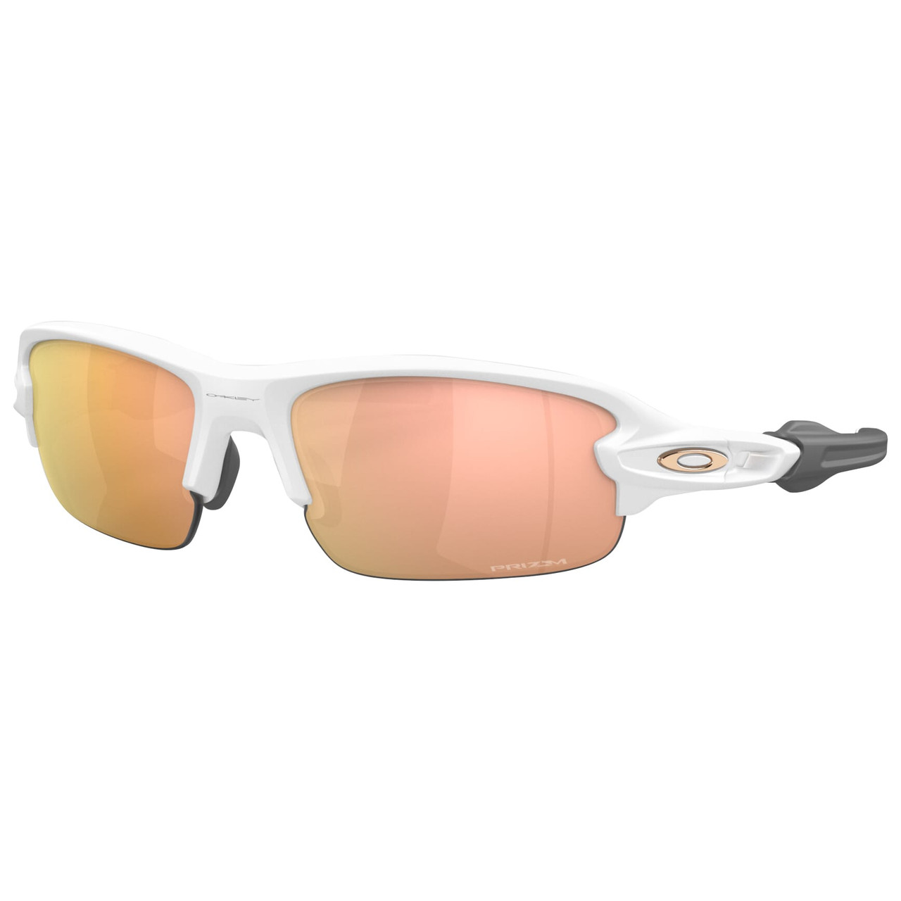 Oakley Flak XXS Matte White w/PRIZM Rose Gold Lenses OJ9008-1158
