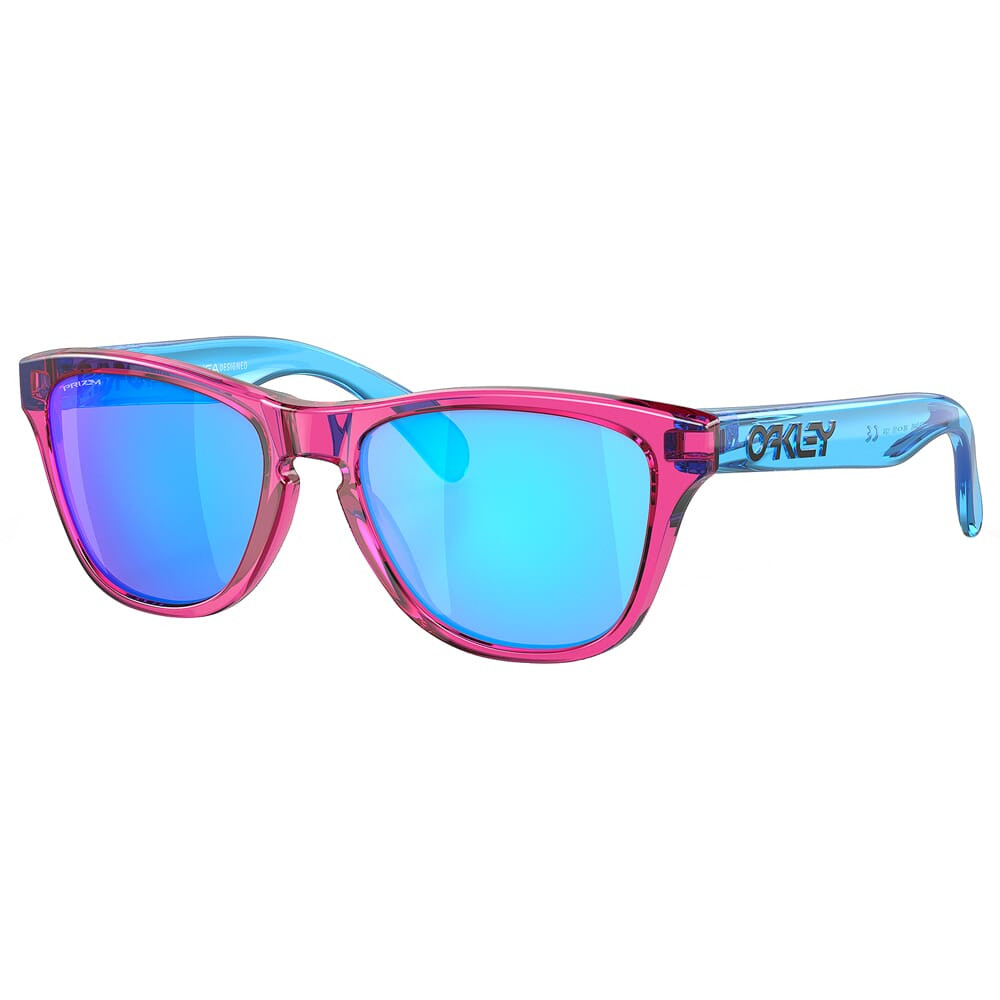 Oakley Frogskins XXS Acid Pink w/PRIZM Sapphire Lenses OJ9009-0448