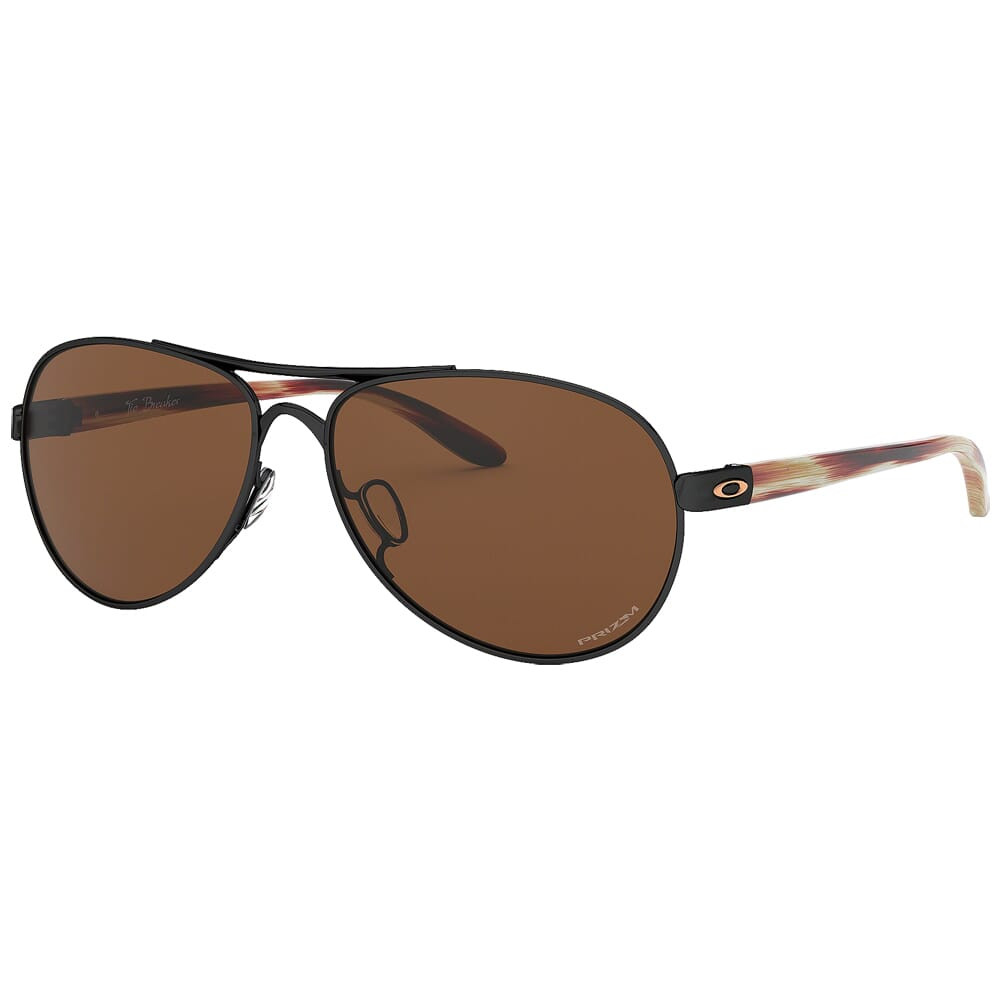 Oakley Tie Breaker Polished Black w/PRIZM Tungsten Lenses OO4108-1856