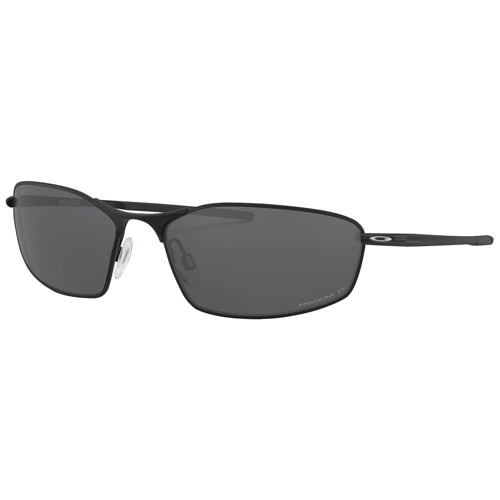 Oakley Whisker Satin Black w/PRIZM Black Polarized Lenses OO4141-0360