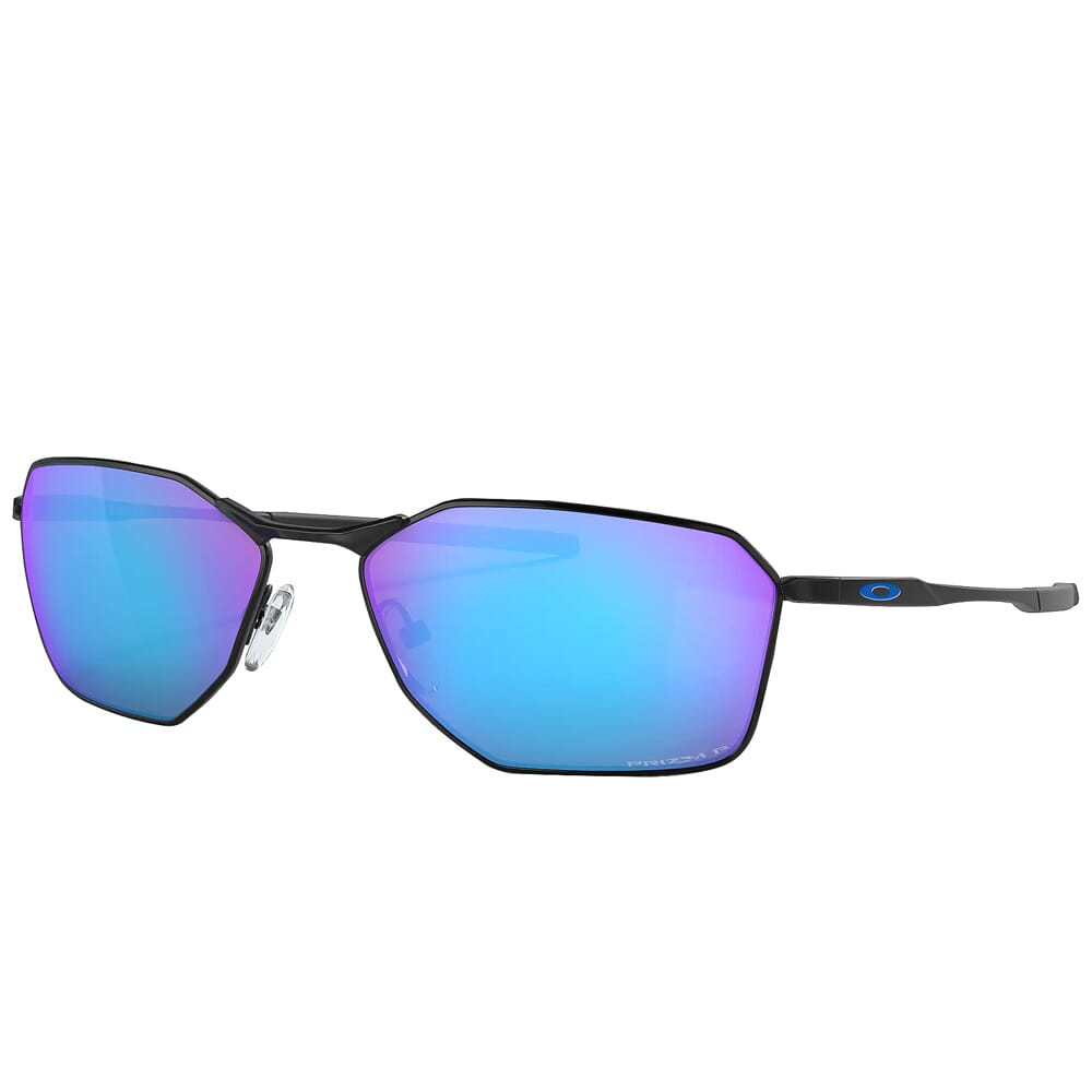 Oakley Savitar Satin Black w/PRIZM Sapphire Polarized Lenses OO6047-0558