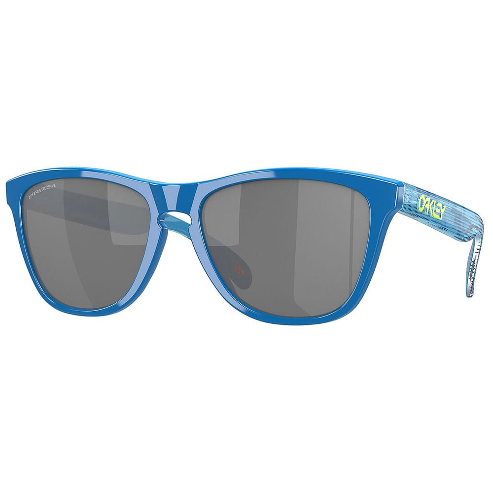 Oakley Frogskins Hi Res Polished Sapphire w/PRIZM Black Lenses OO9013-K355