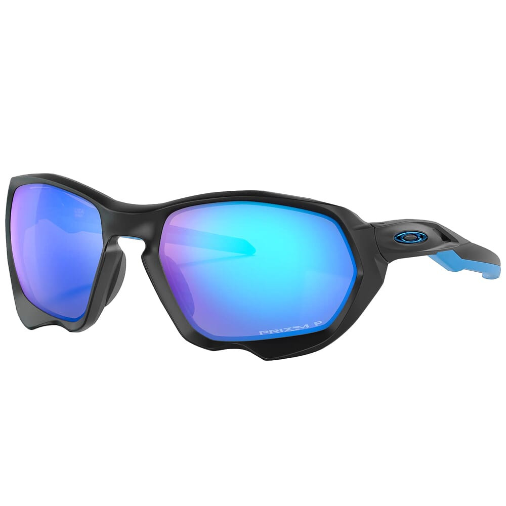 Oakley Plazma Matte Black w/PRIZM Sapphire Polarized Lenses OO9019-0859