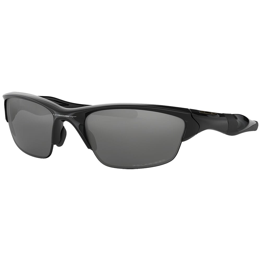 Oakley Half Jacket 2.0 Polished Black w/Black Iridium Polarized Lenses OO9144-04