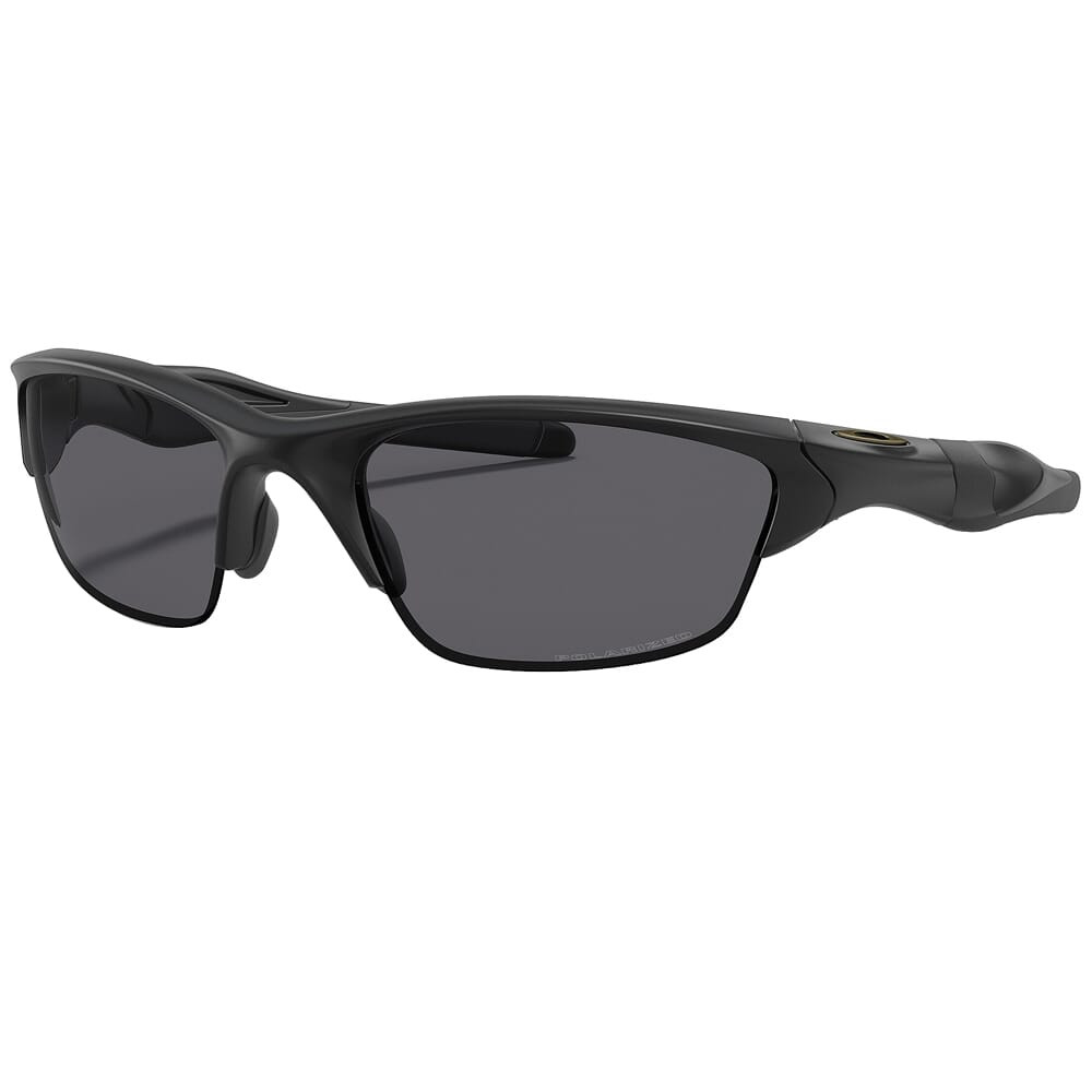 Oakley SI Half Jacket 2.0 Matte Black w/Grey Polarized Lenses OO9144-12
